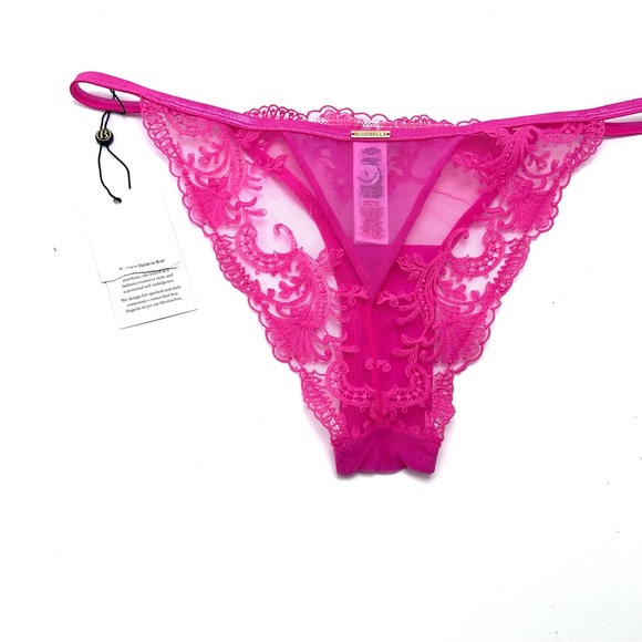 Bluebella Marseille Panty Fandango Pink Sz S - Picture 4 of 7